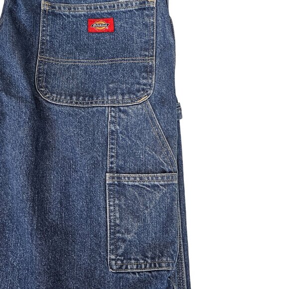 Dickes Mens 38x32 Medium Washed Straight Denim Jeans Workwear Outdoor Rough - Picture 12 of 13